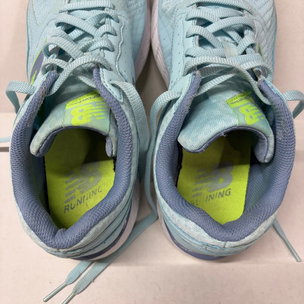 New Balance Women's 520 v2 Running Shoes Synthetic Blue Lime 9.5 Comfort Ride - Picture 5 of 14